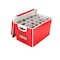 Simplify Christmas Wreath Design 60 Ornament Storage Tote Bin 9081-A - alternate 3